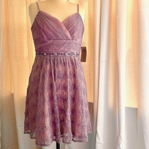 Modcloth Dresses & Skirts - Modcloth Decode 1.8 Sequined Special Occasion Dress Lavender (12/14) New w/Tags
